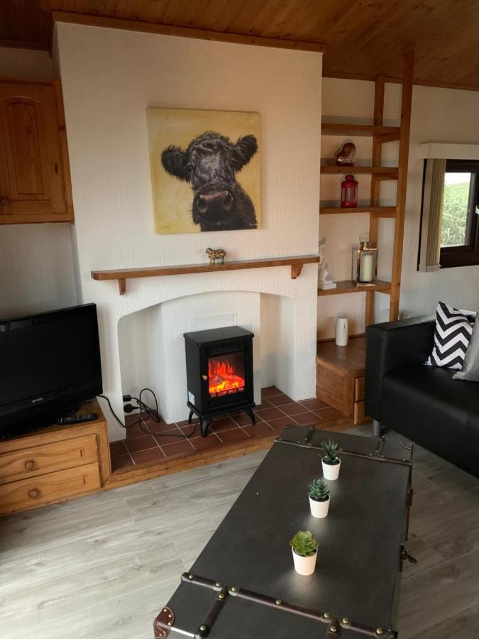 Lodge Cabin With Fabulous Views - Farm Holiday Stranraer Buitenkant foto