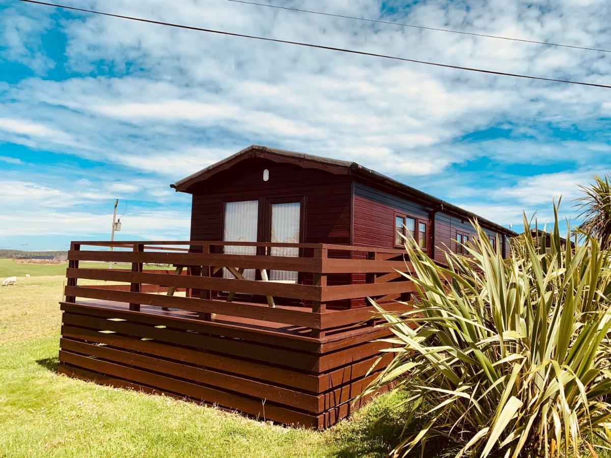 Lodge Cabin With Fabulous Views - Farm Holiday Stranraer Buitenkant foto