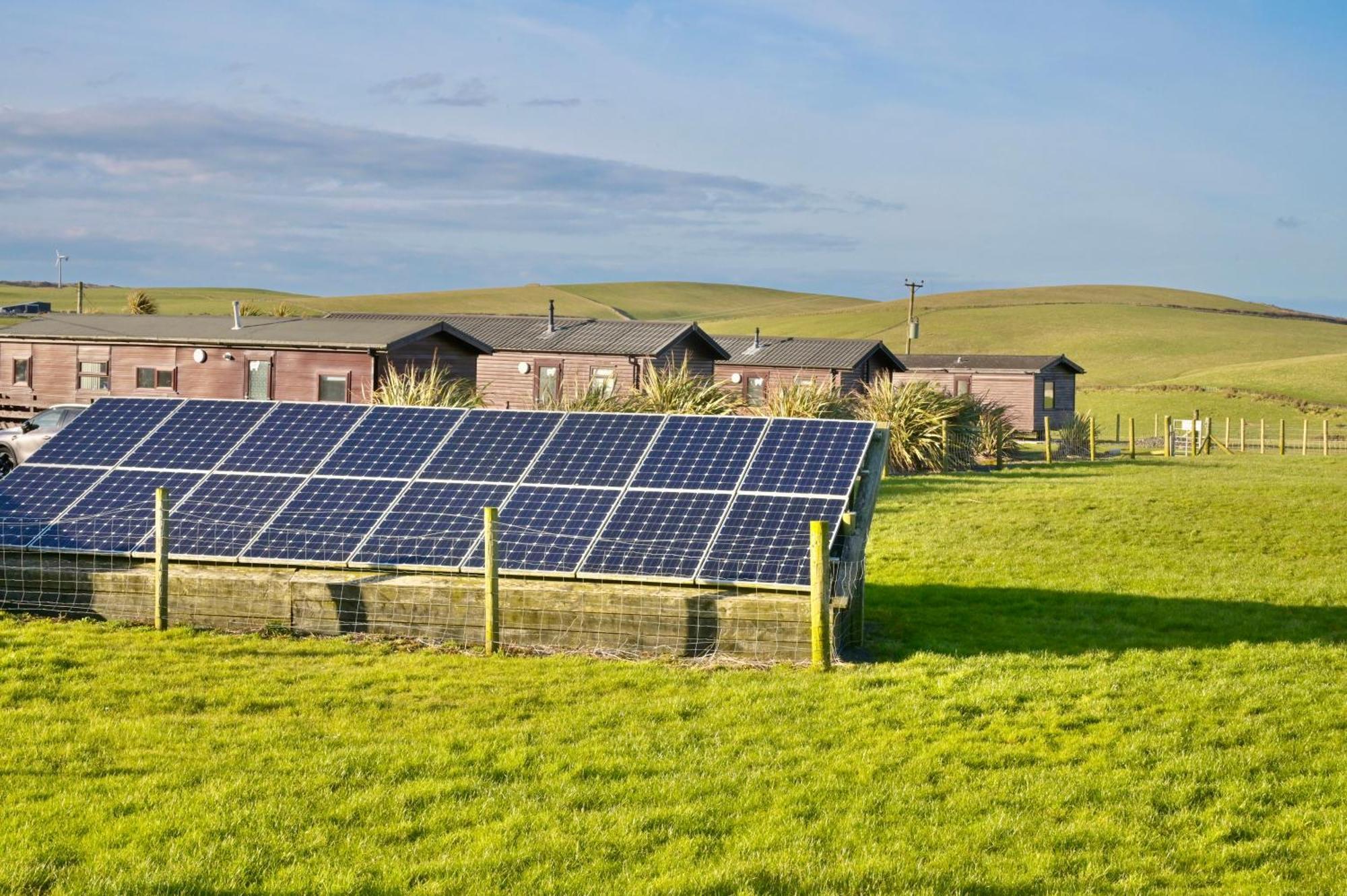 Lodge Cabin With Fabulous Views - Farm Holiday Stranraer Buitenkant foto