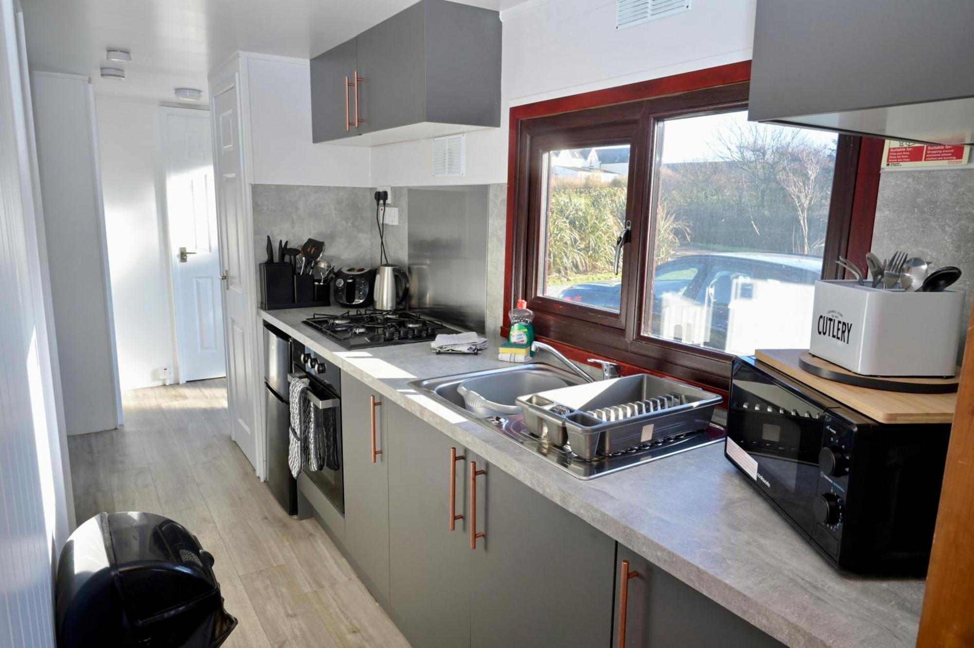 Lodge Cabin With Fabulous Views - Farm Holiday Stranraer Buitenkant foto