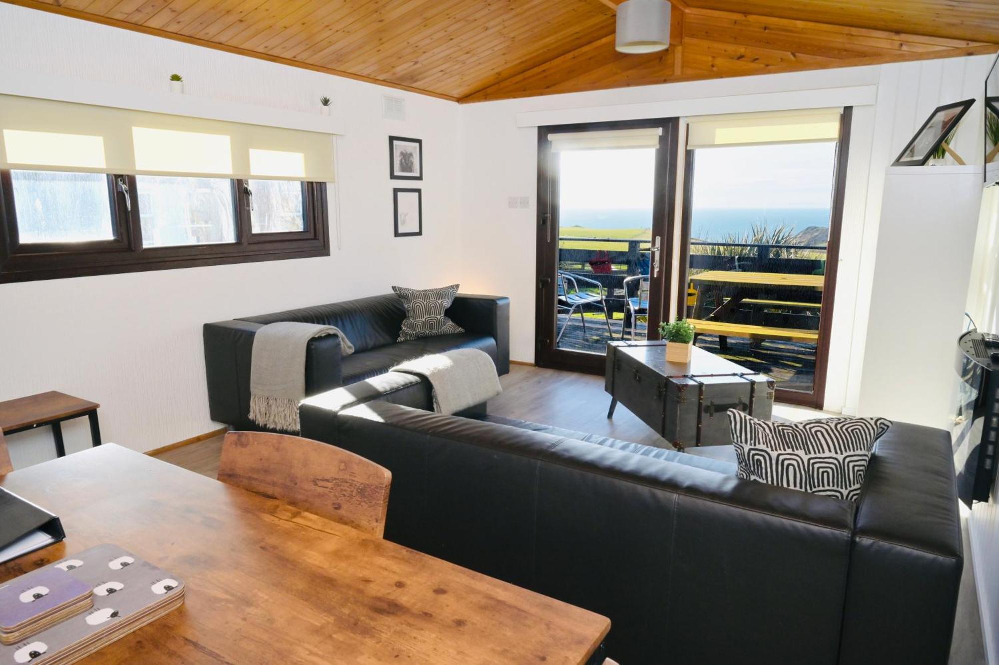 Lodge Cabin With Fabulous Views - Farm Holiday Stranraer Buitenkant foto