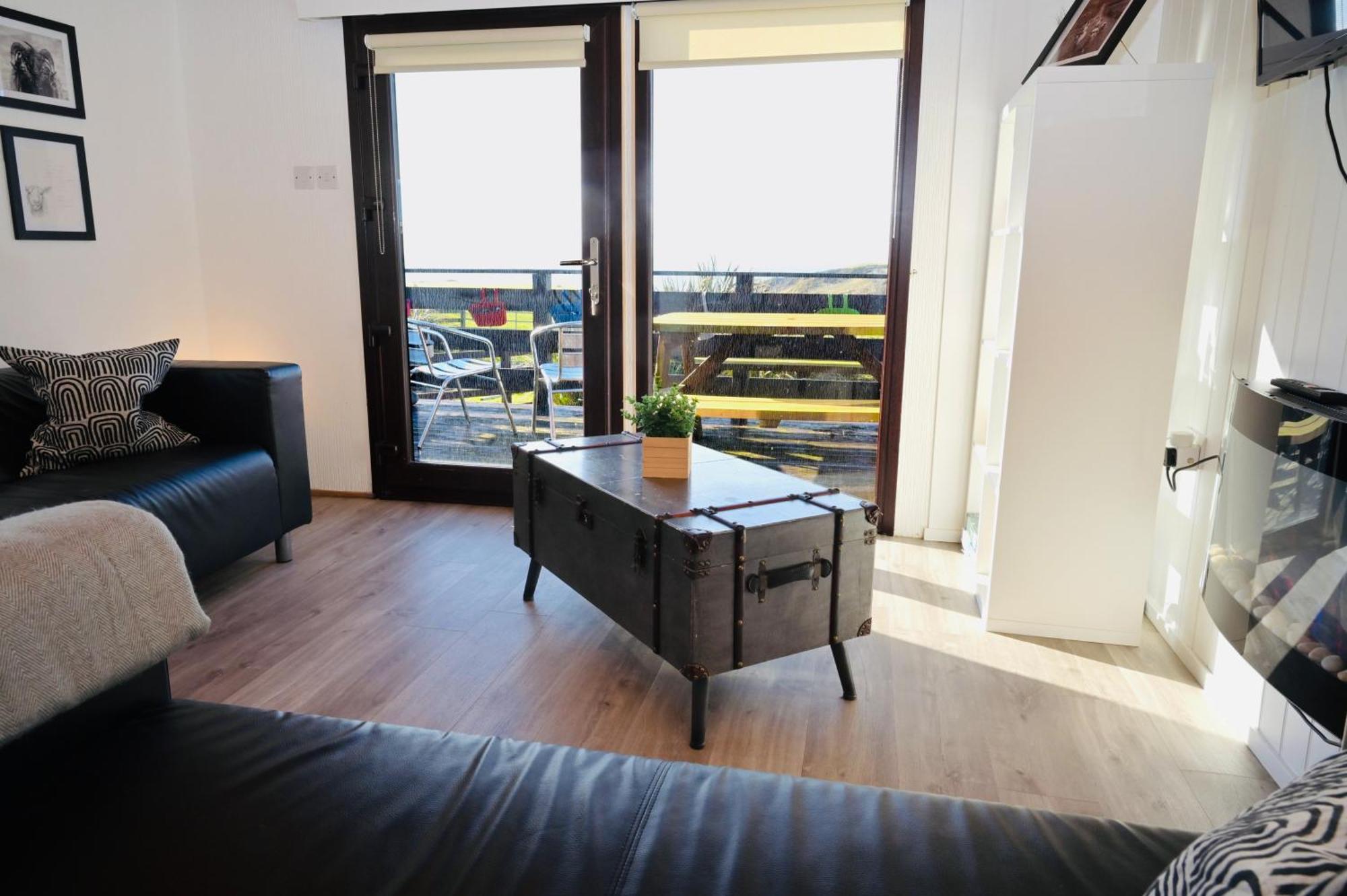 Lodge Cabin With Fabulous Views - Farm Holiday Stranraer Buitenkant foto